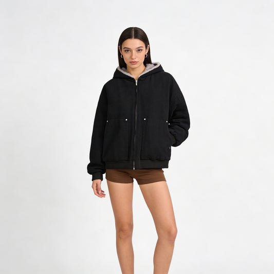 Beware Of Snakes Faux Jacket