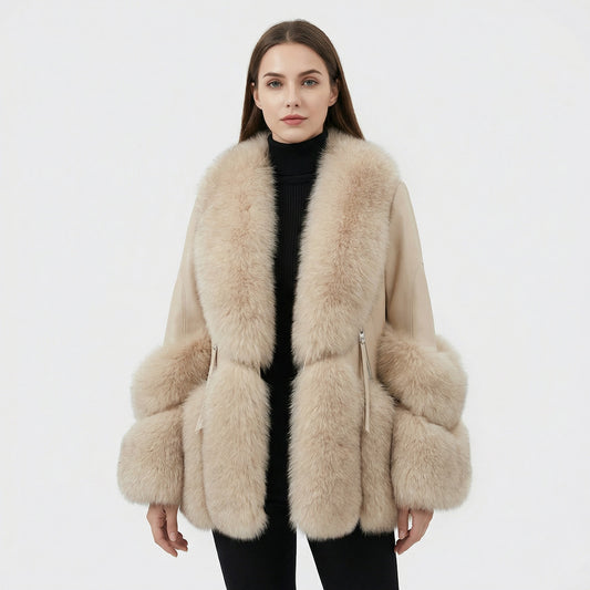 Victoria Highlight Faux Coat