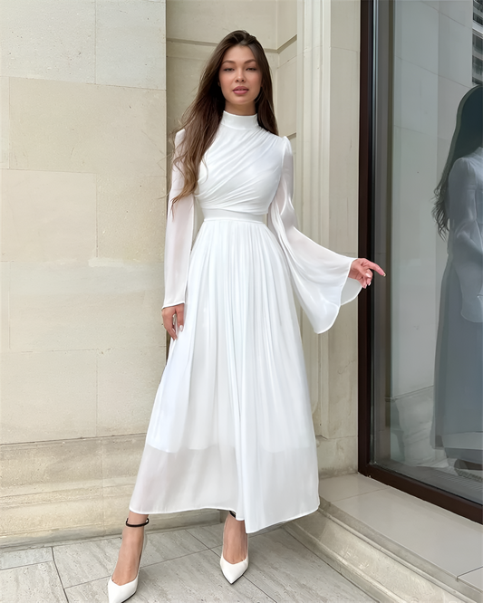 Morning Flounce Maxi Dress