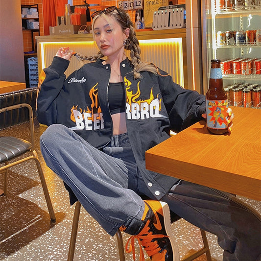 Steph Retro Baseball Uniform Jacket