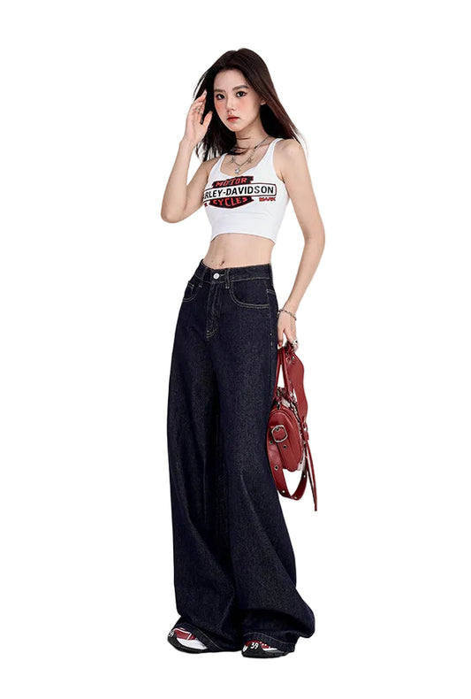 Spring Lazy Straight Pants