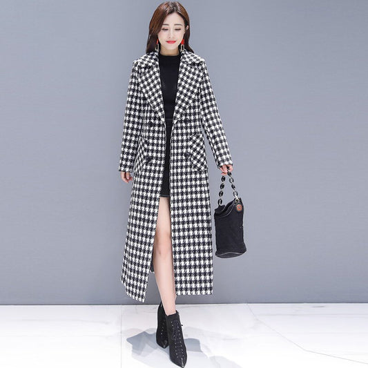 In Style Fashion Retro Plaid coat