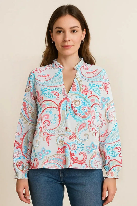 Floral Muse: Poplin Shirt