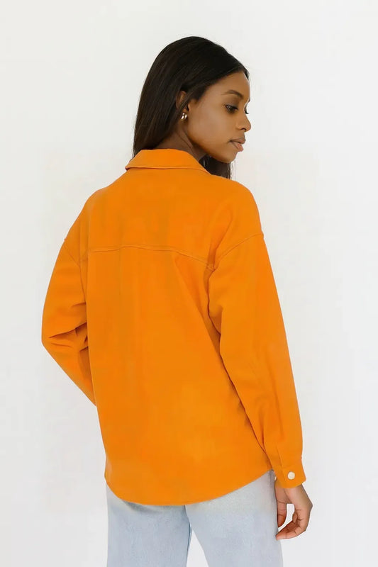 Citrus Blaze Cotton Street Shirt