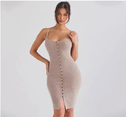 Robe à bretelles asymétrique en crochet fleuri