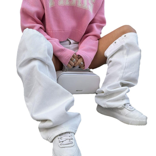 Pantalon ample style mode