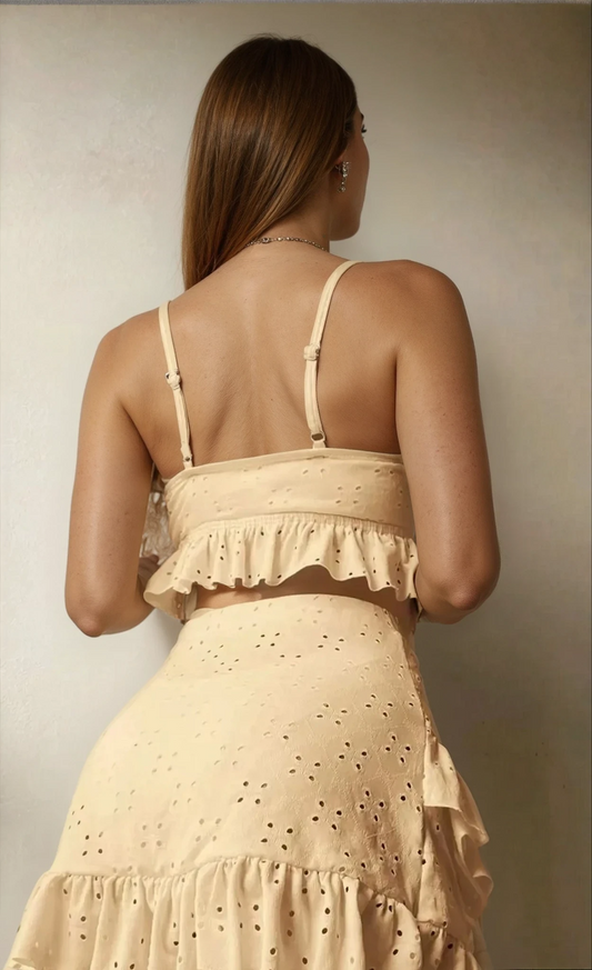 Vacay Vibes Ruffle Bikini Set