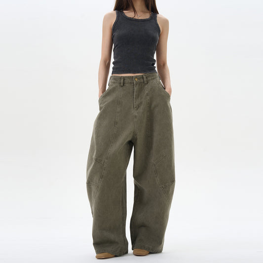 Retro Loose-Fit Pants