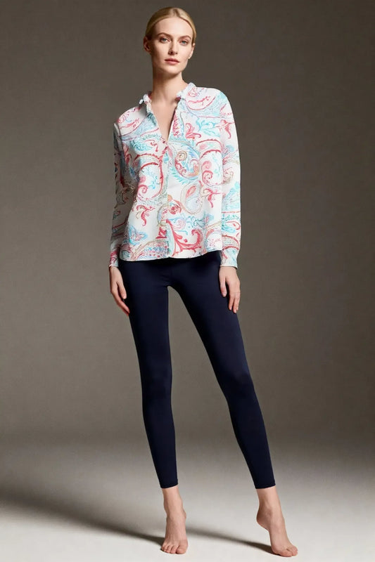 Floral Muse: Poplin Shirt