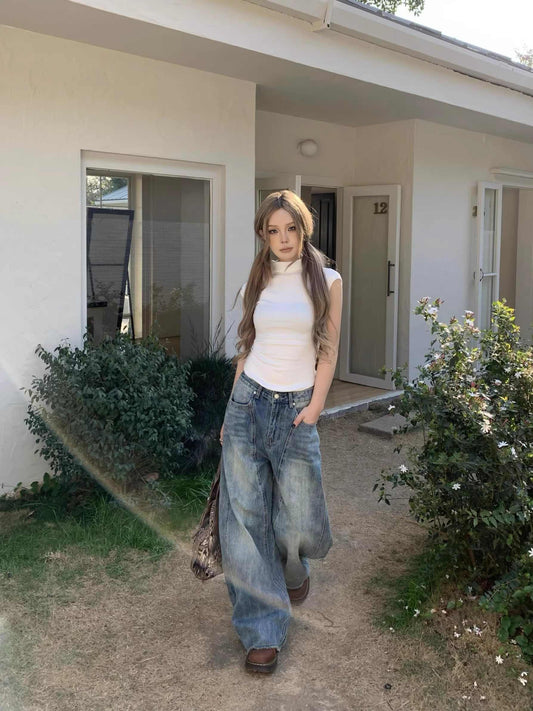 Chic Chill Sleeveless Turtleneck