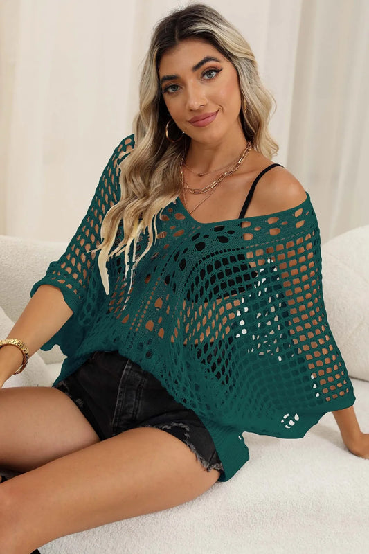 Coastal Breeze Batwing Cover Up