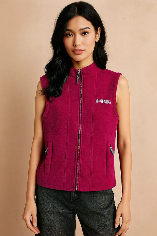 Boyfriend's Zip Up Vest