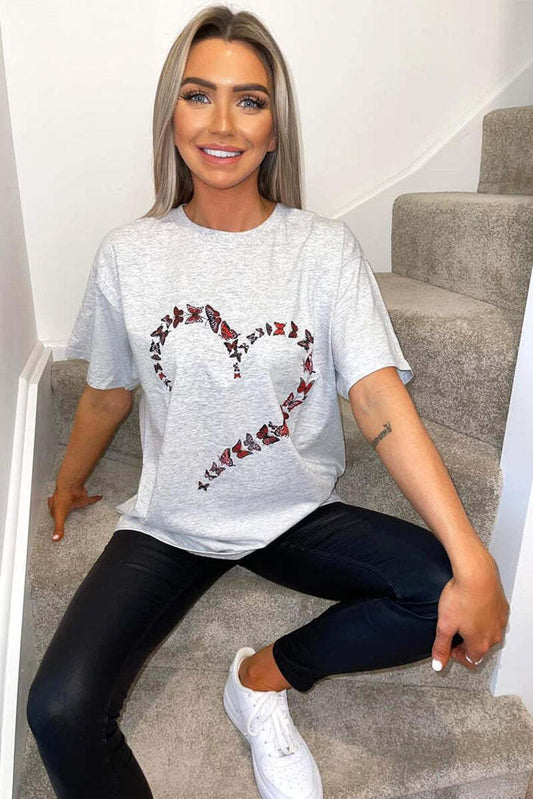 HeartBeat Oversized Graphic Tee