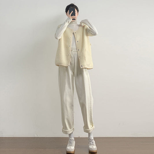 Casual Loose-Fit Trouser Pants