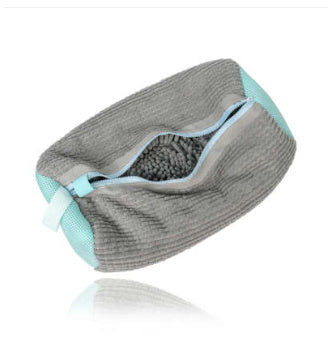 Sac à linge réutilisable pour chaussures, avec fermeture éclair, pour machine à laver, kit de nettoyage pour baskets