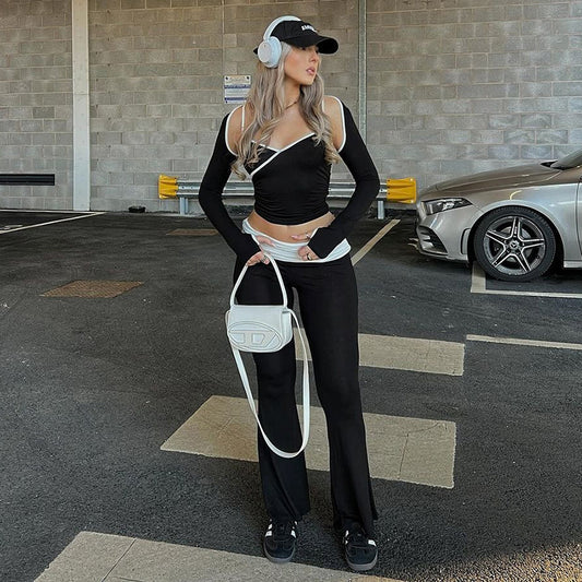 Run The Streets Flared Pants