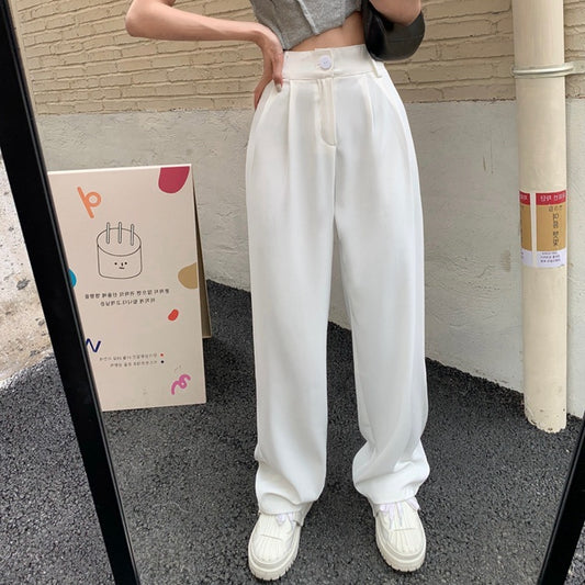 Mia Wide-Leg Tailored Pants