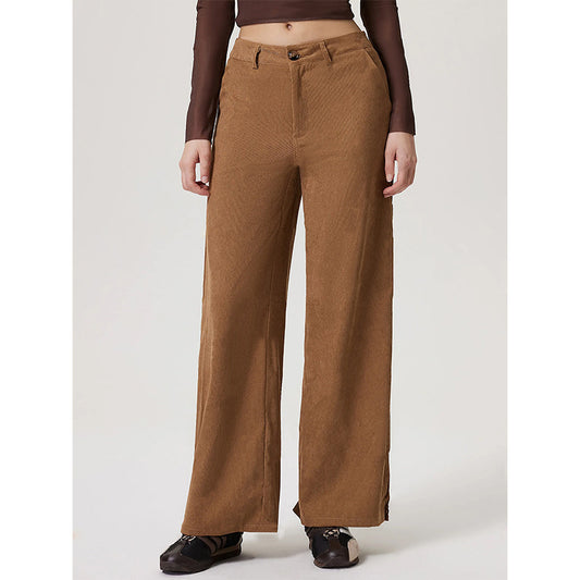 High‑Key Sleek Wide‑Leg Pants