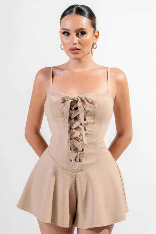 Flirt on the Coast Stretch Woven Jumpsuit