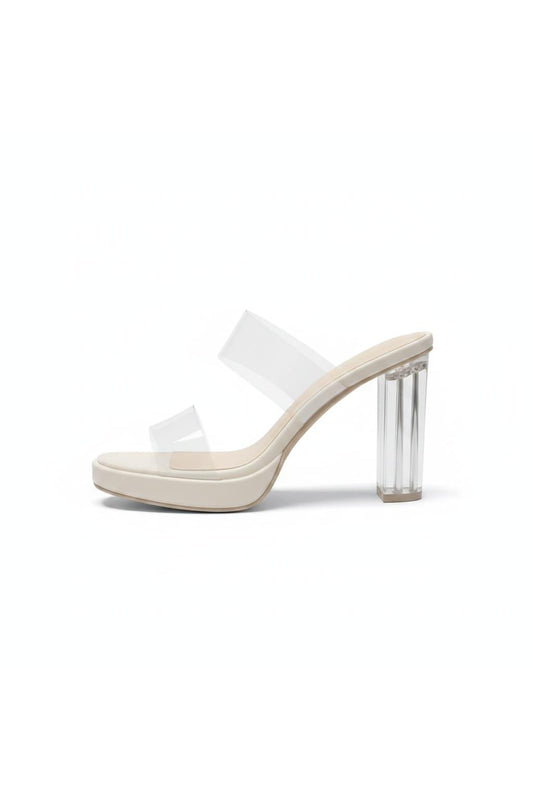 Crystal Clear Intent Heels