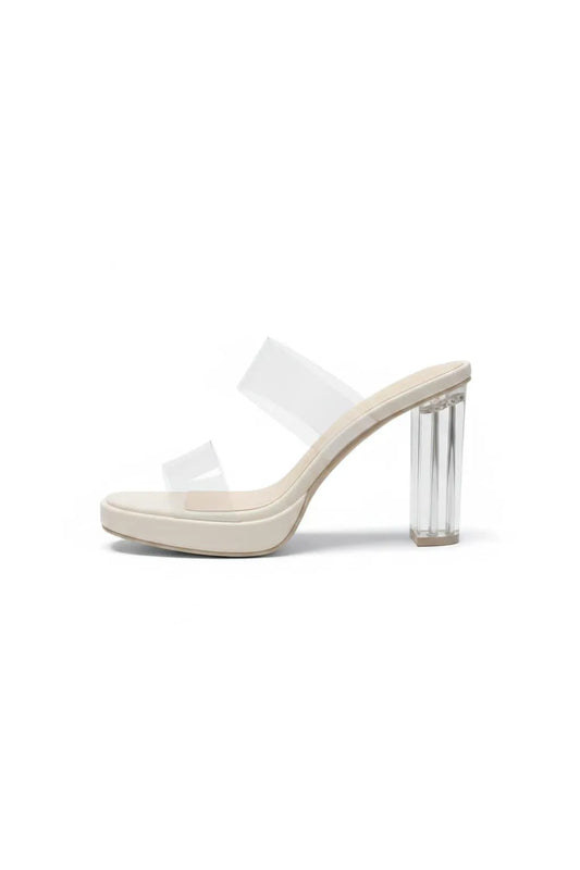 Crystal Clear Intent Heels