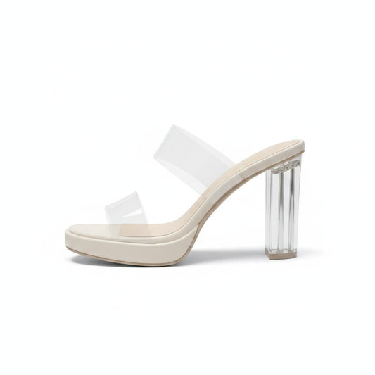 Crystal Clear Intent Heels