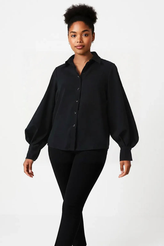 Muse Lantern Sleeve Vintage Shirt