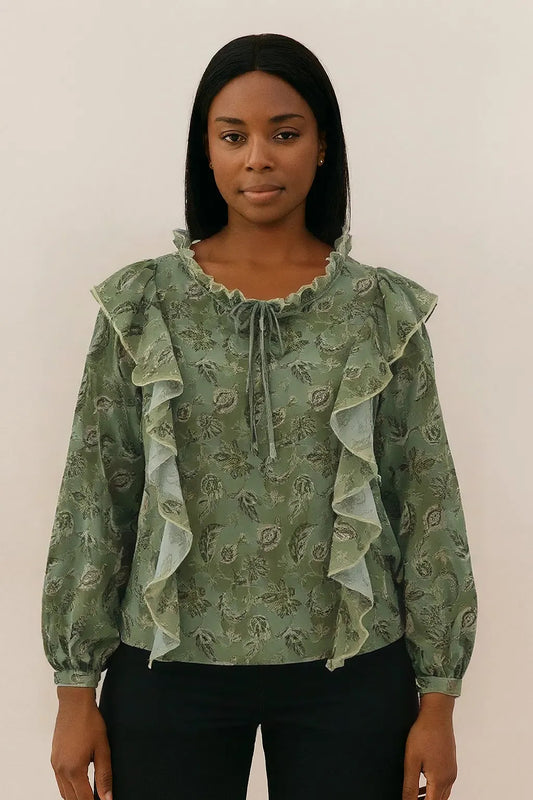 Laminated Chic – Gentle & Stylish Shirt