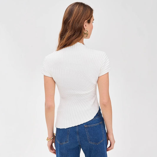 EdgeRise Collar Blouse