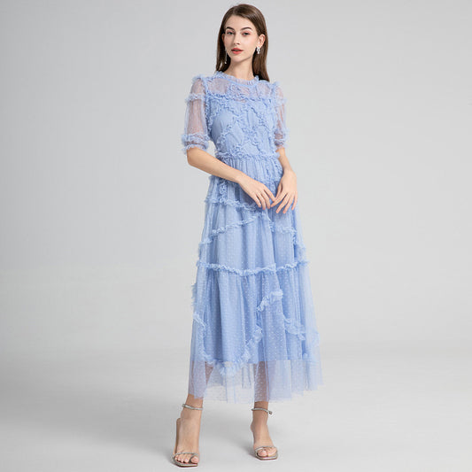 Modest Ruffle Reverie Dress