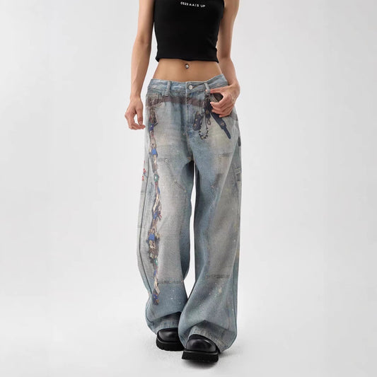 Bold Artistry Baggy Jeans