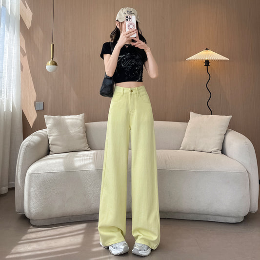 Effortless cool-gir Denim Pants