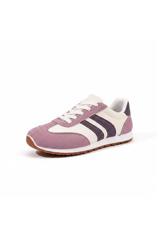Retro Lavender Rush Sneakers