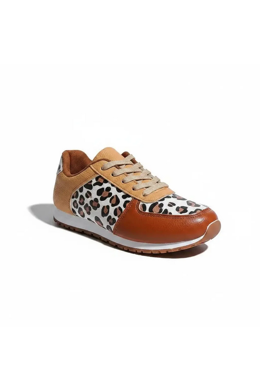 Safari Chic Retro Runner Sneakers