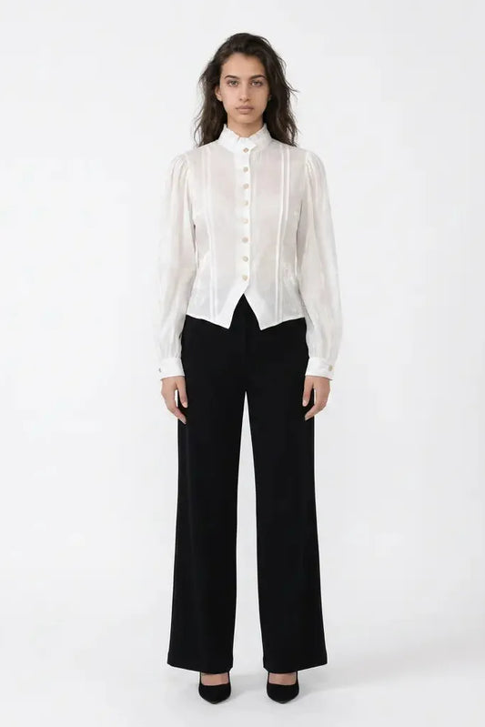 Victorian Angels Button-up Top