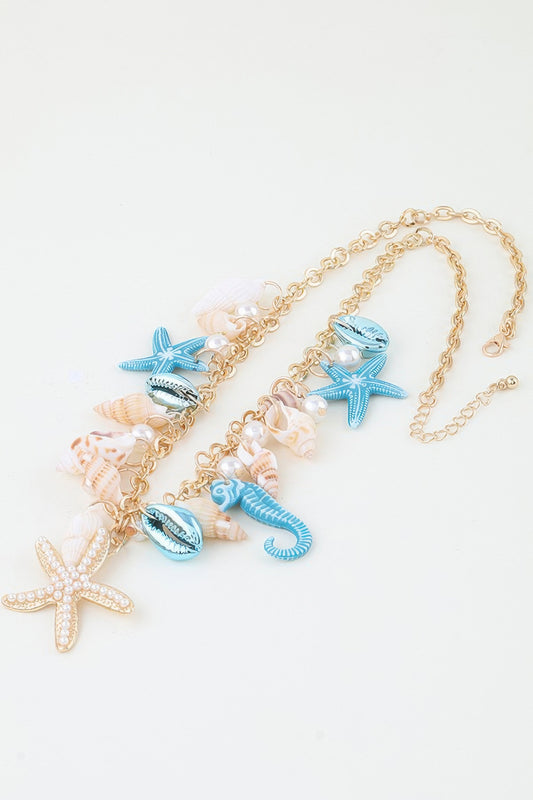 Marina Under The Sea Charm Necklace
