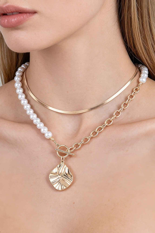 Lustrelink Keepsake Beaded Chain Necklace