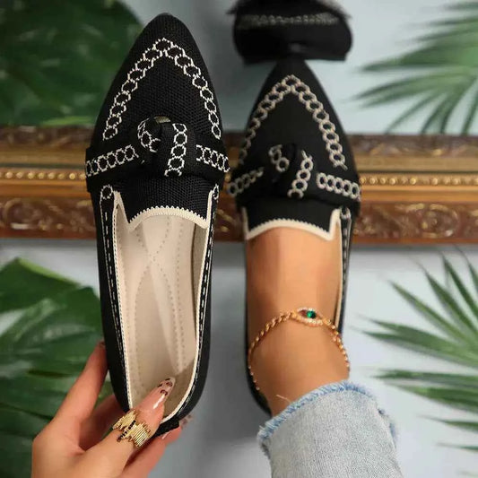 BowKnit Flats"