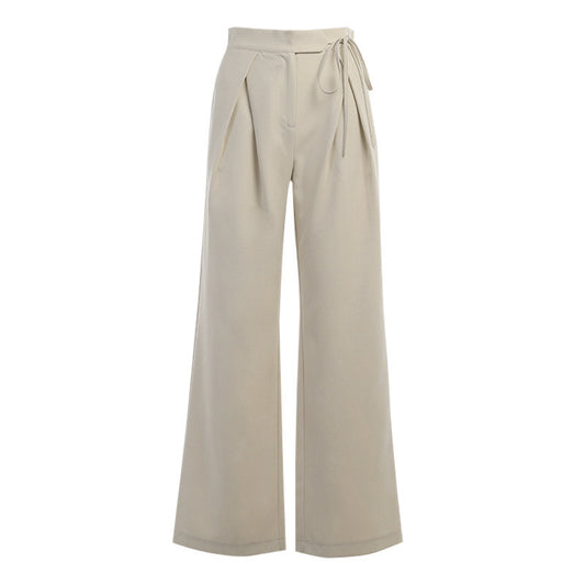 Wide Leg Twill Pants