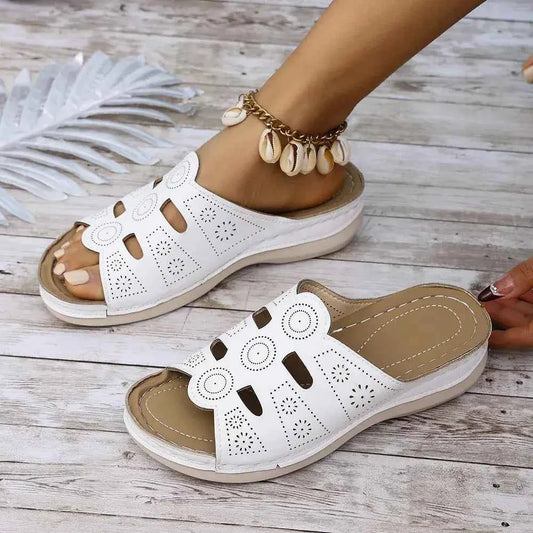 Cutout Muse Sandals"