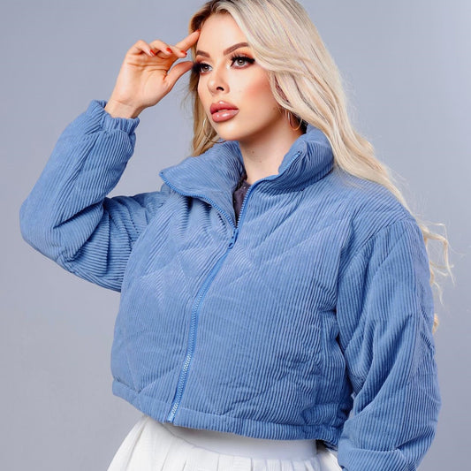 Millie Denim Puffer Jacket
