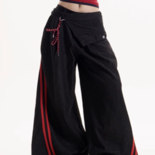 Palm Shade Wideleg Trousers