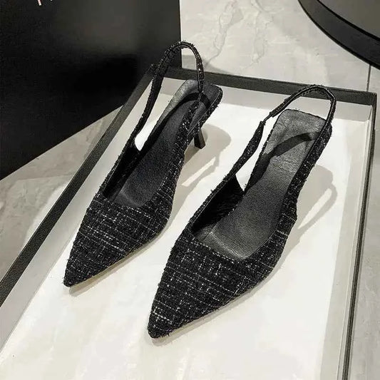 SlingPoint Kitten Pumps"
