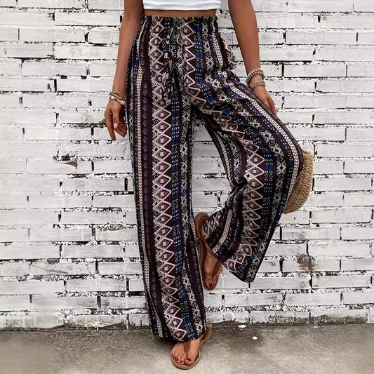 Boho Vibes Wide-Leg Pants