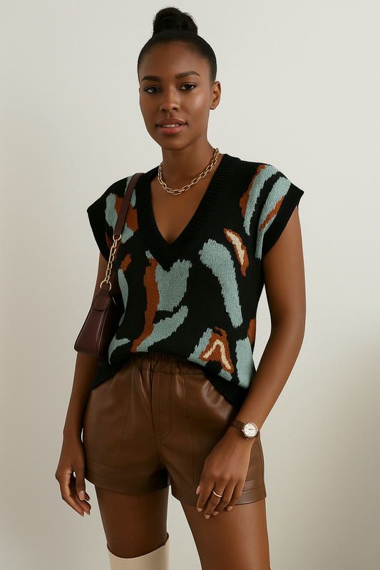 Pretty Bold Knit Vest