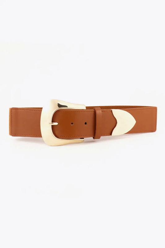 Elastic Wide PU Belt - Lustreve