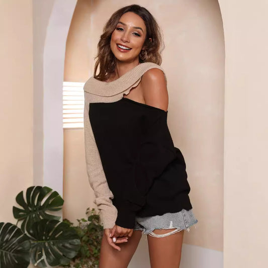 Bold Allure –Baring Contrast Top