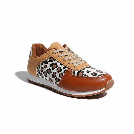 Safari Chic Retro Runner Sneakers