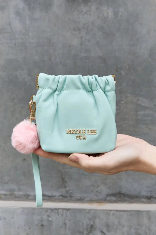 Nicole Lee USA Faux Leather Pouch - Lustreve