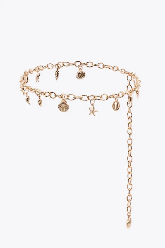 Ocean Element Charm Chain Belt - Lustreve